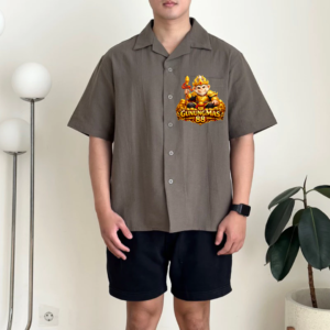 GM88 Kemeja Pria Boxy Oversized Shirt Polos All Size