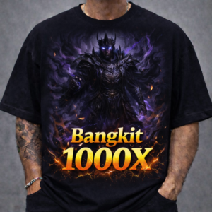 Gunungmas88 Kaos Full Print Premium Black Shadow