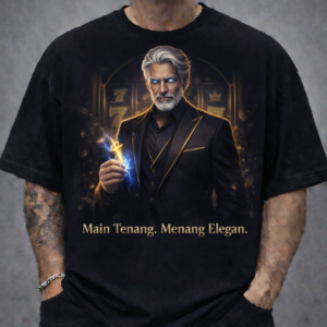 Gunungmas88 Kaos Oversize Full Print Boss Main Elegan