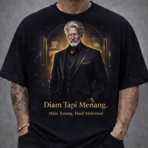 Gunungmas88 Kaos Oversize Unisex Full Print Menang Max